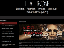 Tablet Screenshot of l-a-rose.com